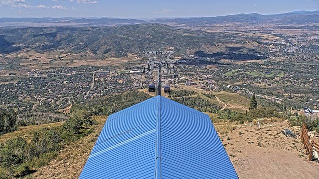 view from Steamboat Thunderhead on 2026-08-27