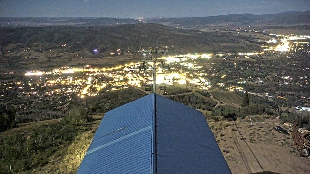 time-lapse frame, Steamboat Thunderhead webcam