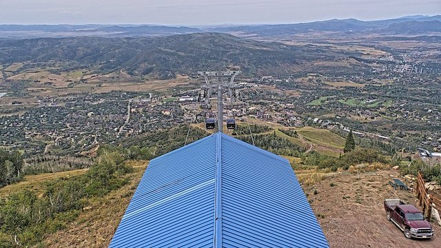 view from Steamboat Thunderhead on 2026-08-31