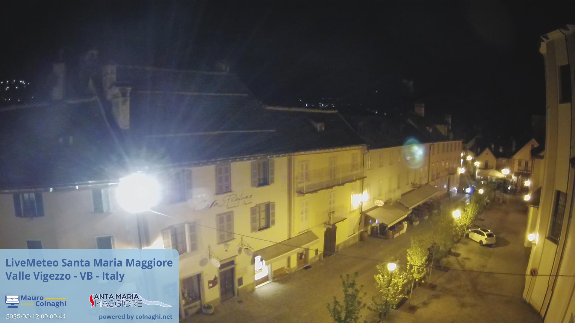 time-lapse frame, Santa Maria webcam