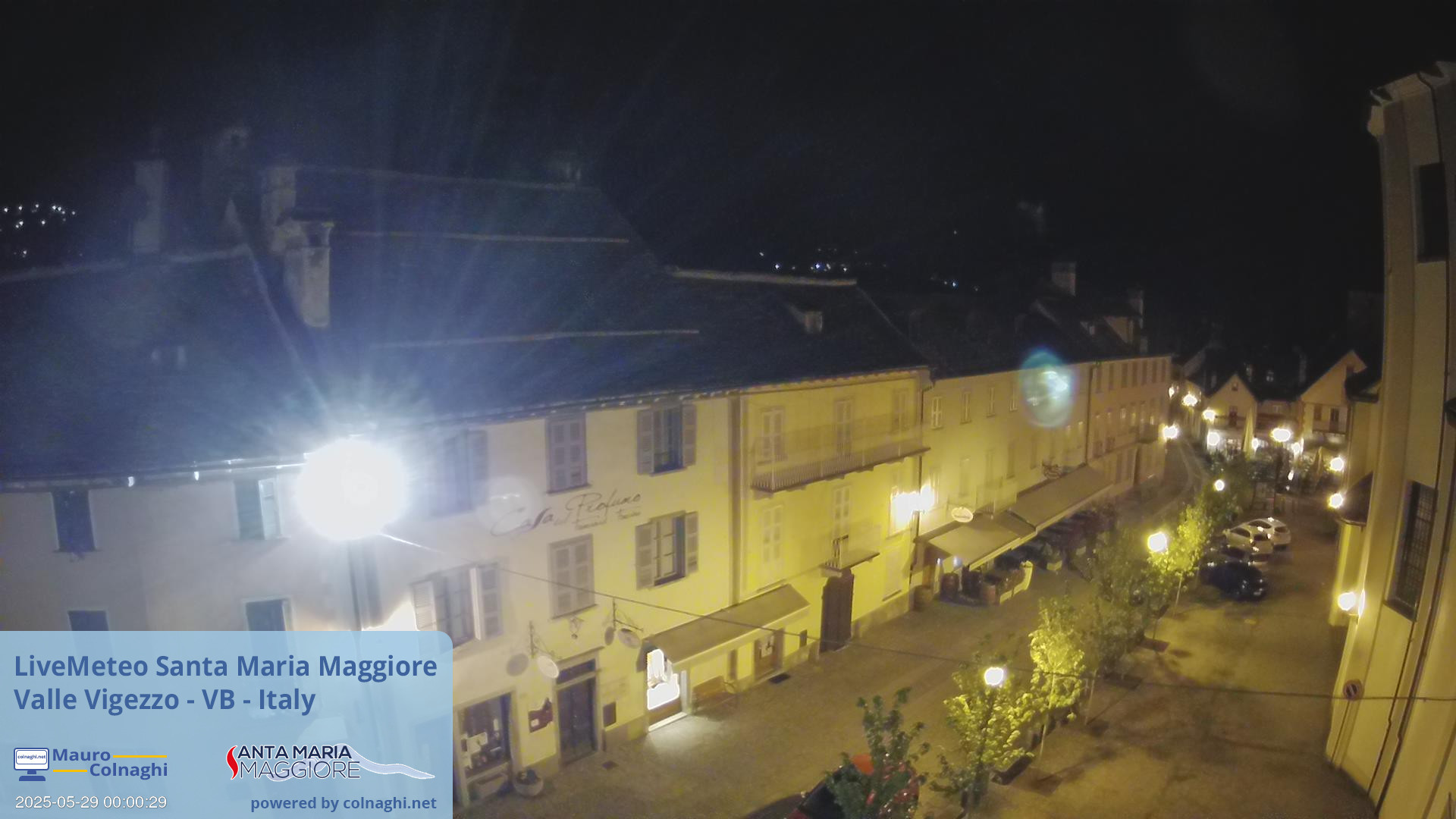 time-lapse frame, Santa Maria webcam