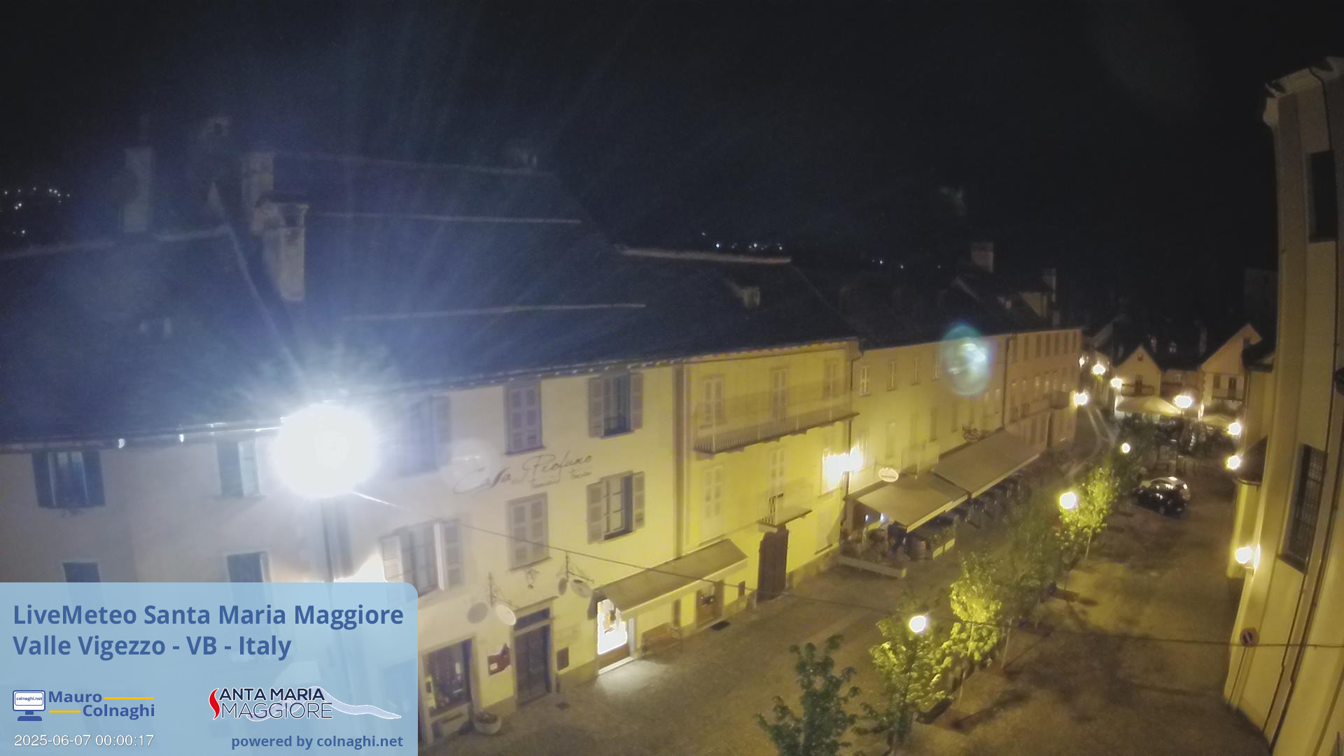 time-lapse frame, Santa Maria webcam