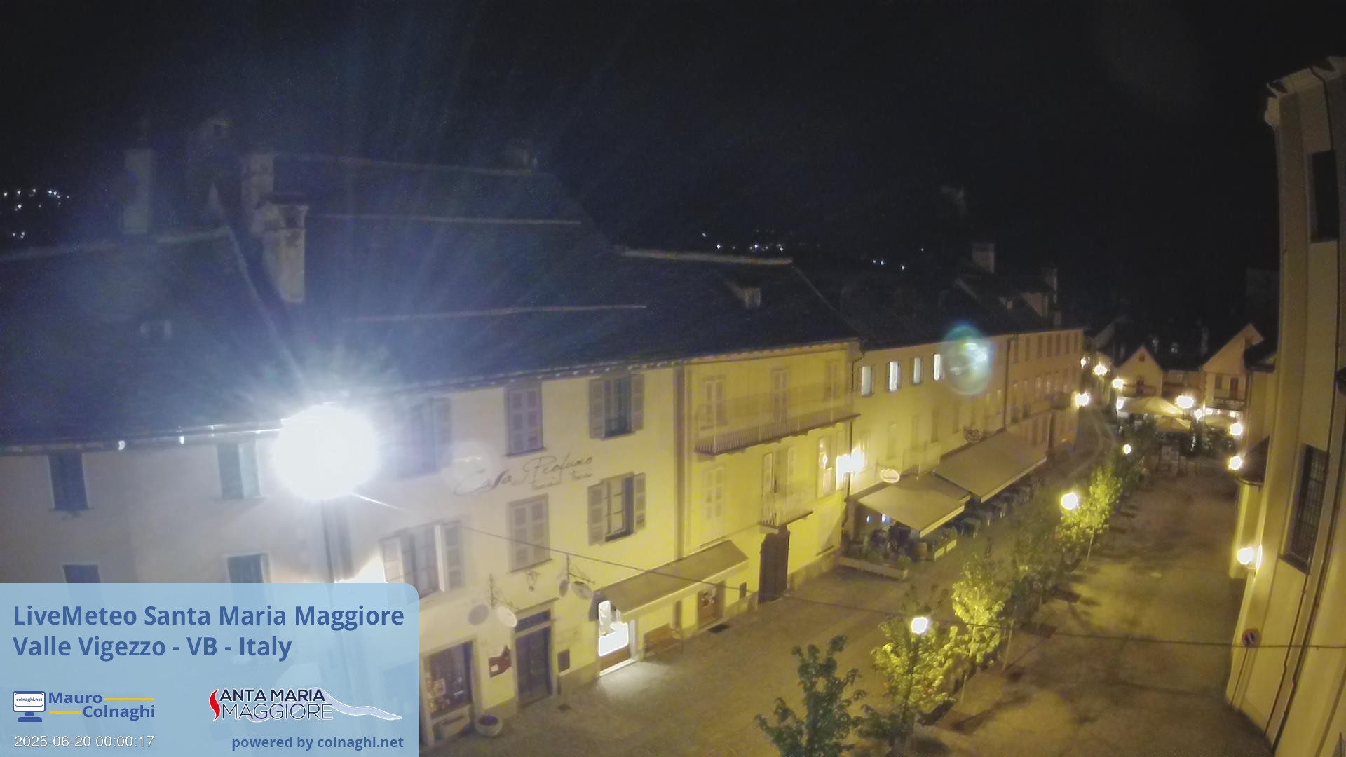 time-lapse frame, Santa Maria webcam