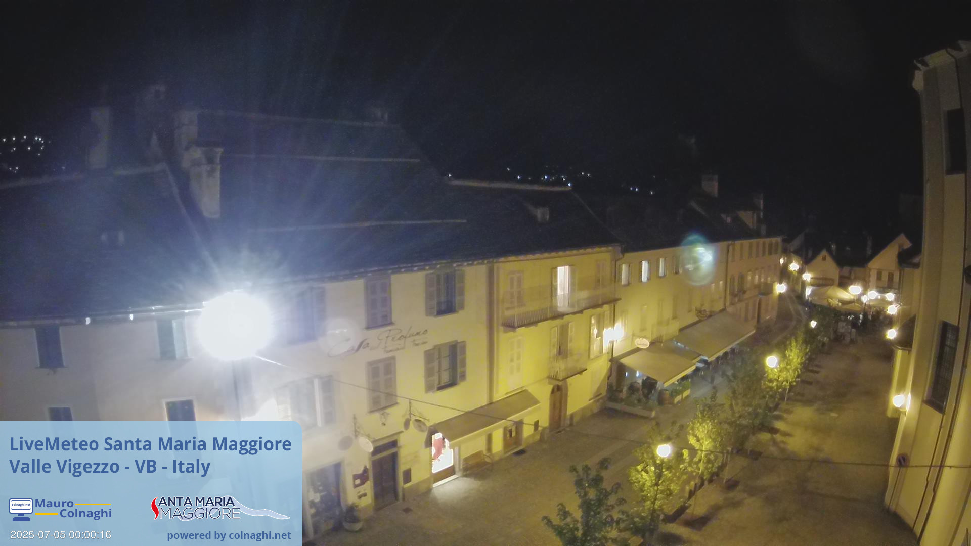 time-lapse frame, Santa Maria webcam