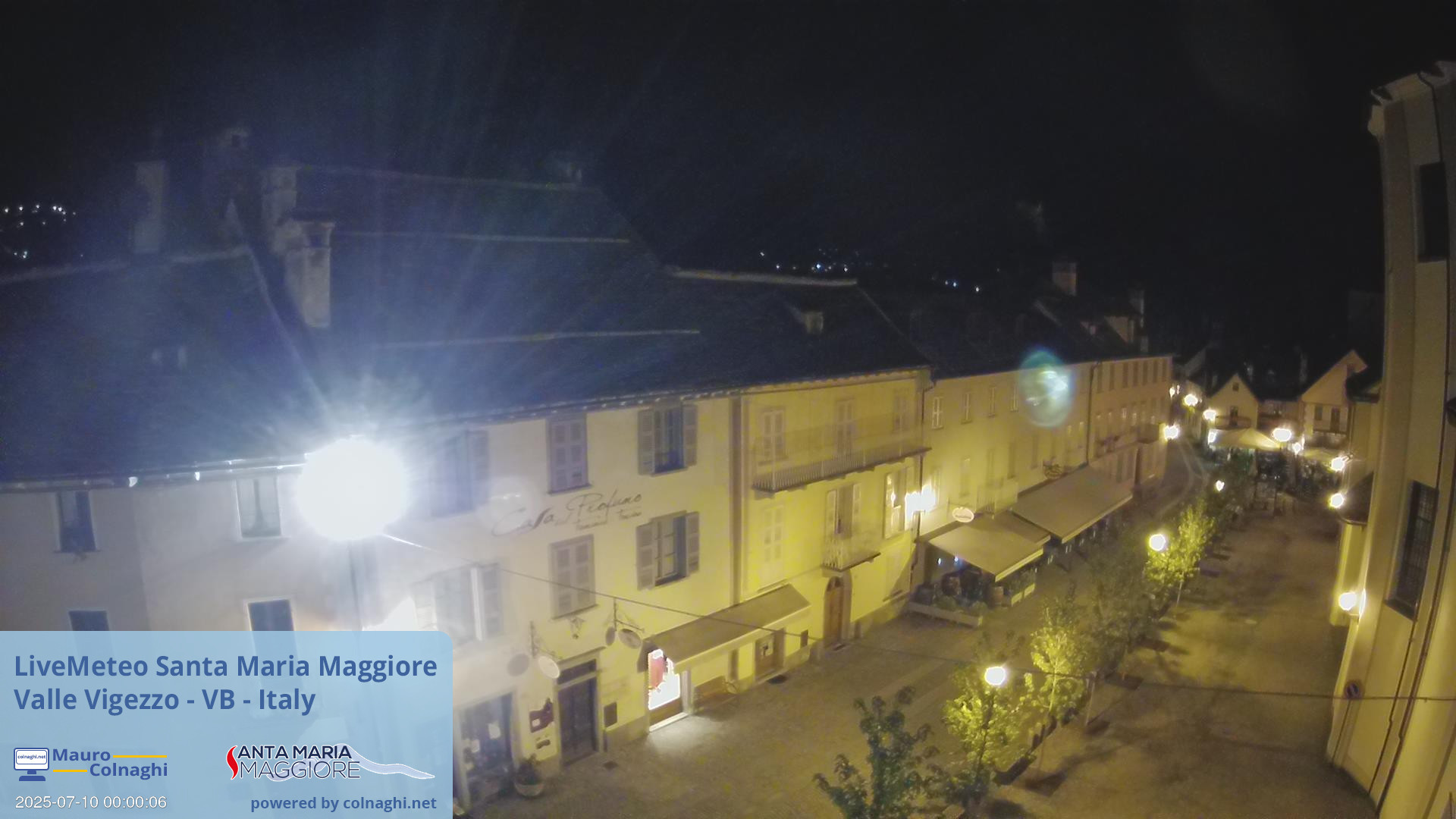 time-lapse frame, Santa Maria webcam