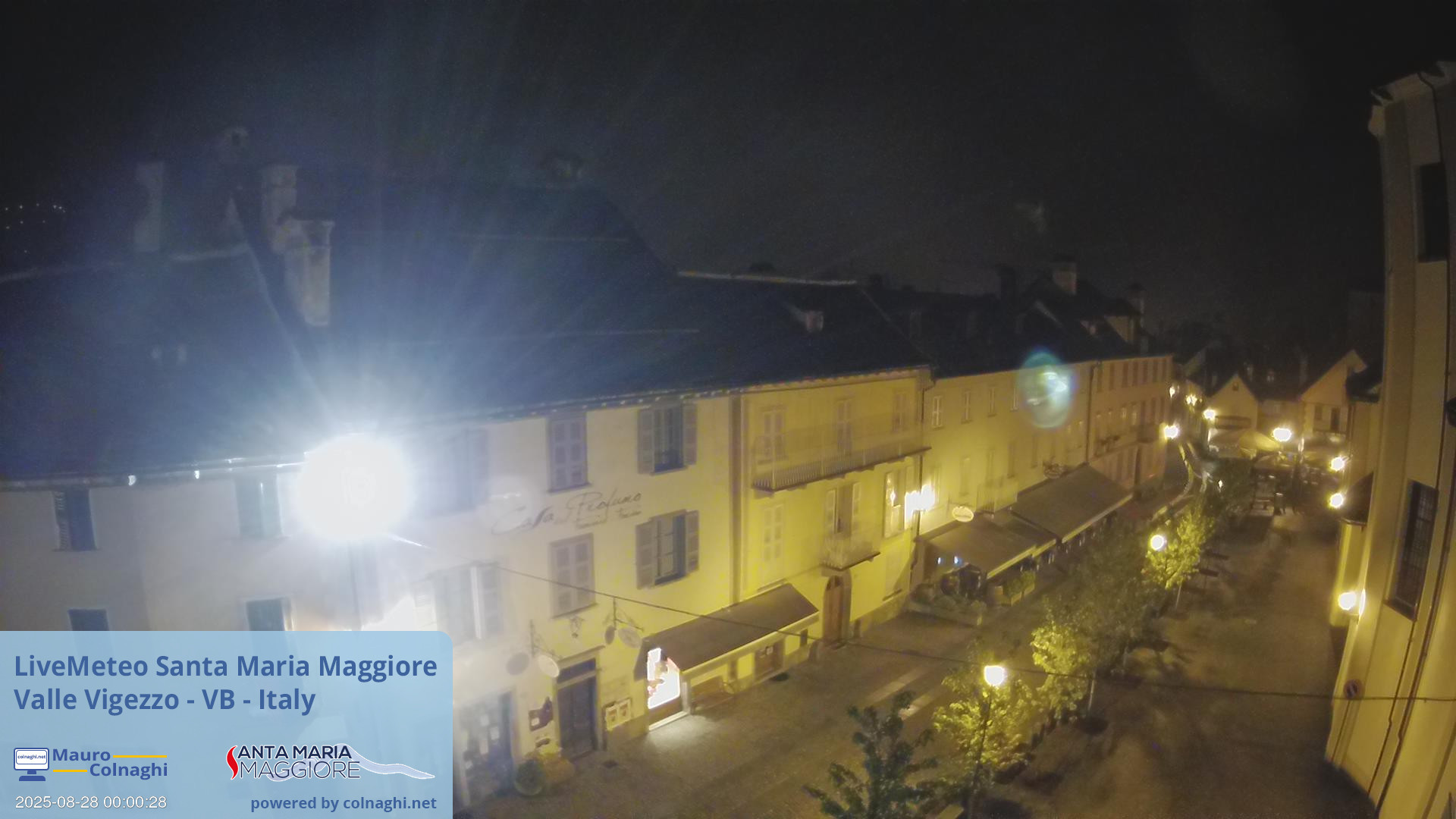 time-lapse frame, Santa Maria webcam