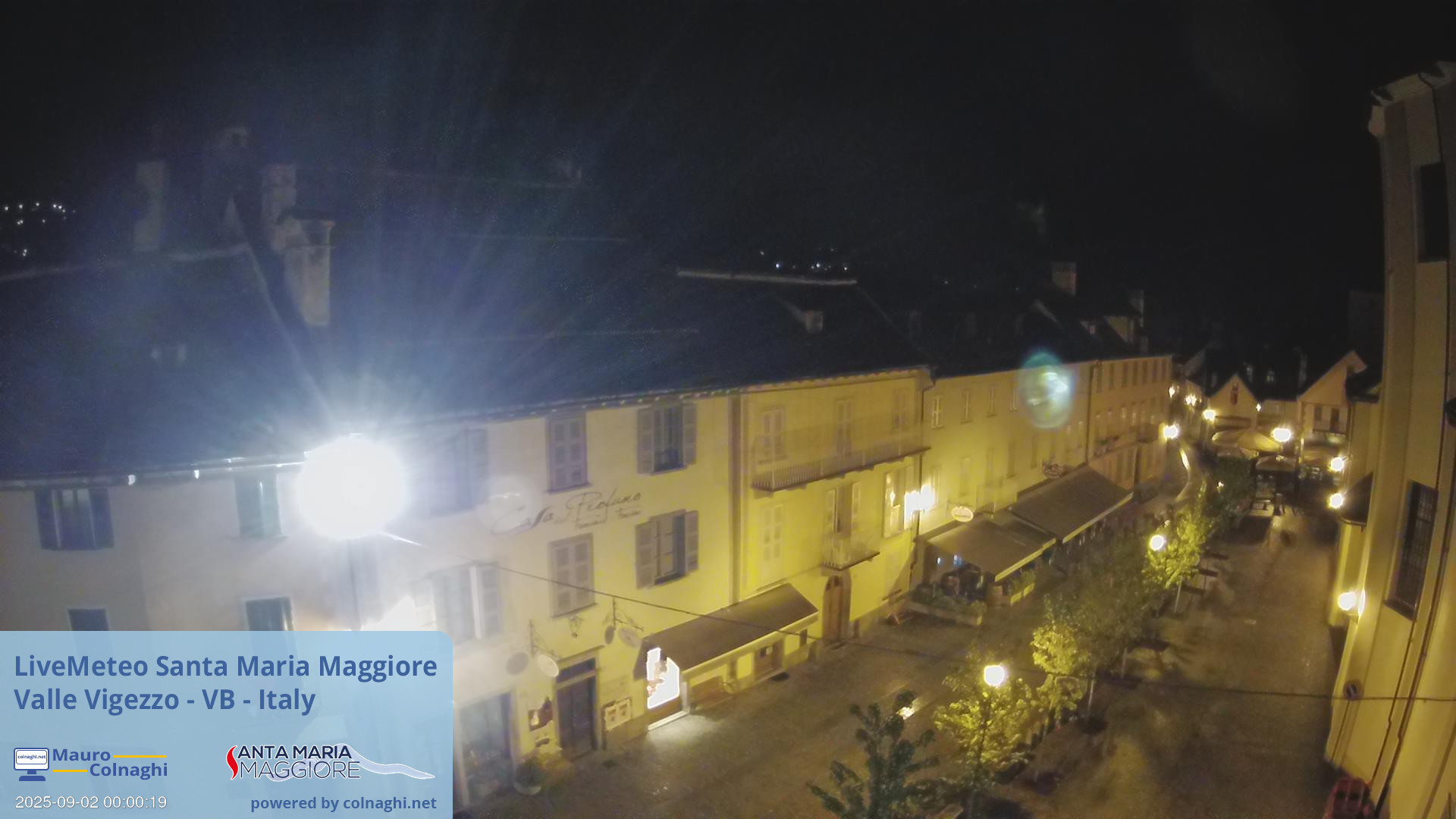 time-lapse frame, Santa Maria webcam