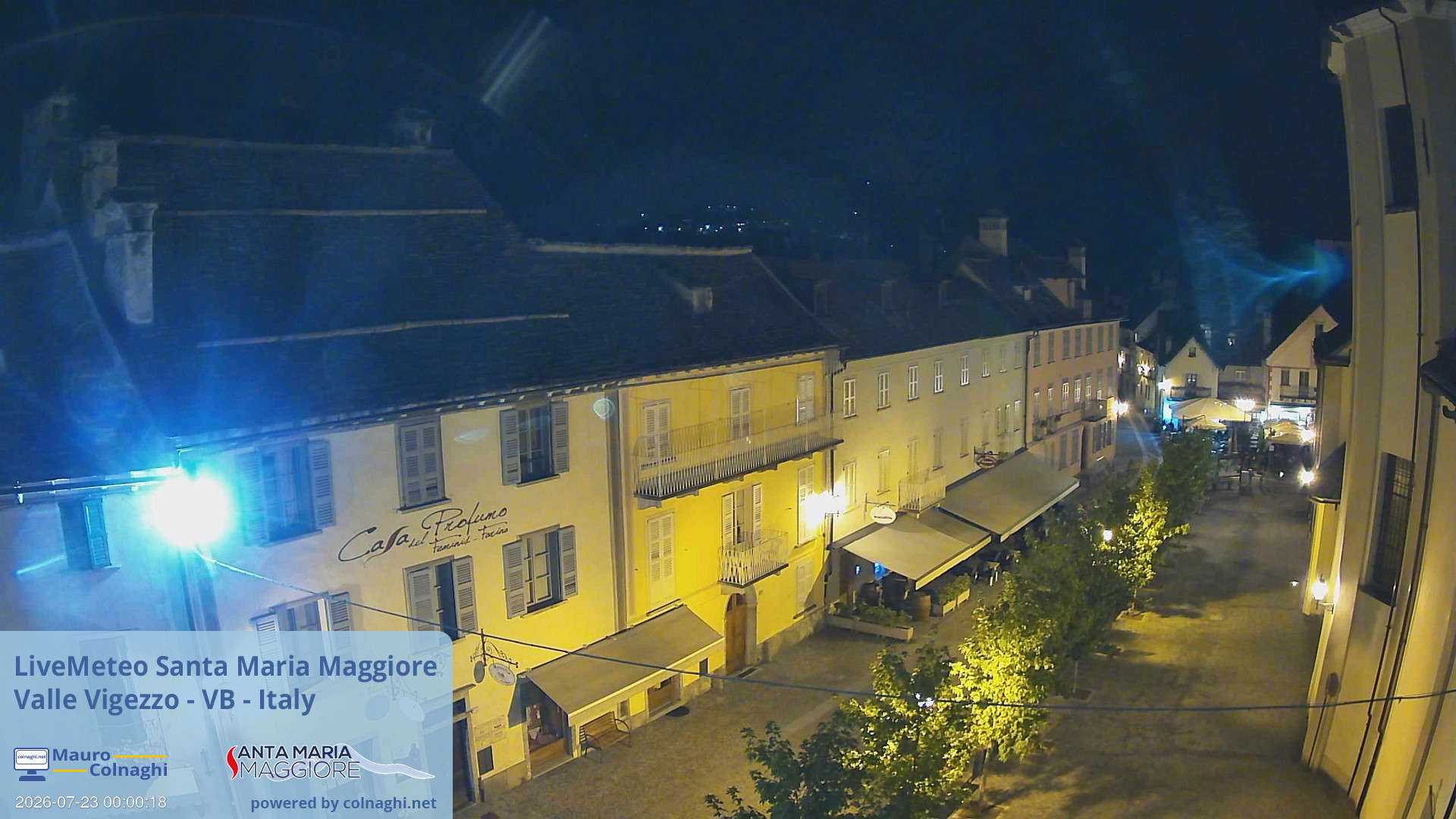 time-lapse frame, Santa Maria webcam