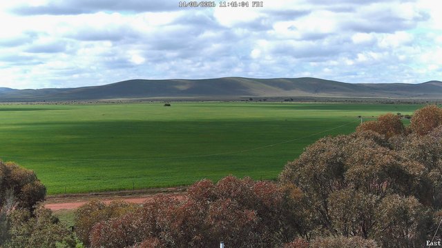 time-lapse frame, East webcam