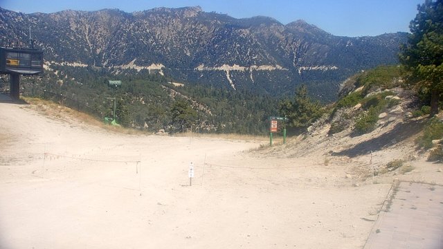 view from Snow Valley Peak Cam on 2026-08-31