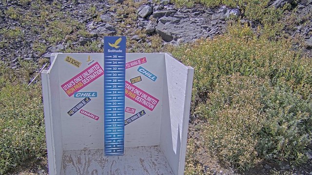view from Solitude Snowstake Camera  on 2026-09-04