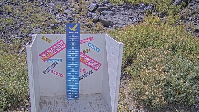 view from Solitude Snowstake Camera  on 2026-09-04