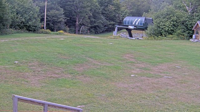 view from Sugarbush North Lynx Lift on 2026-08-24