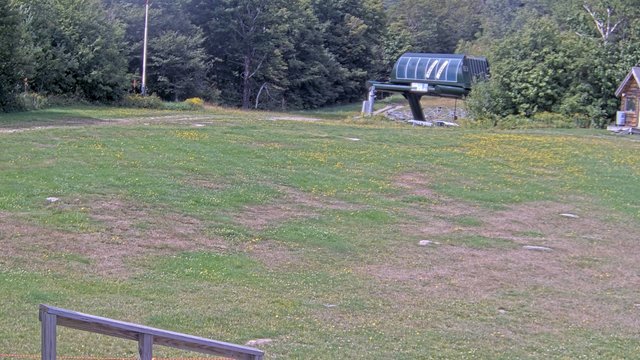 view from Sugarbush North Lynx Lift on 2026-08-31