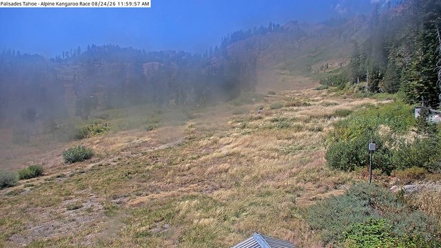 view from Palisades Tahoe Alpine Race on 2026-08-24