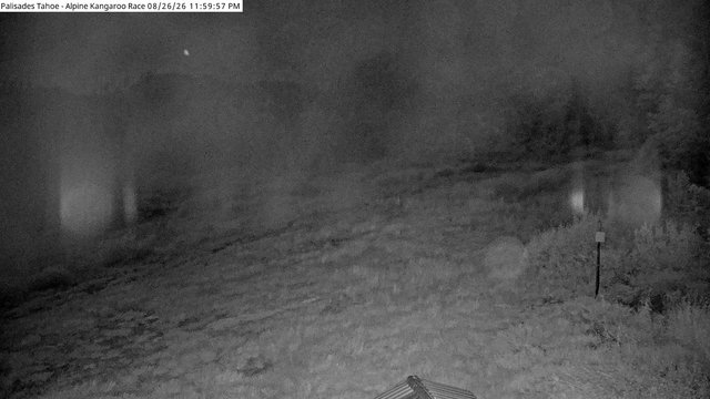 time-lapse frame, Palisades Tahoe Alpine Race webcam