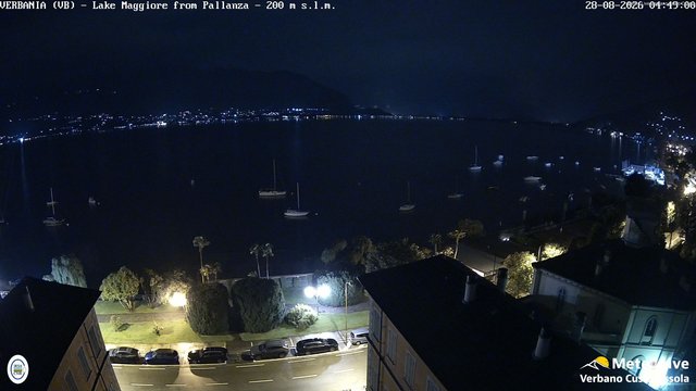 time-lapse frame, Verbania vista ovest webcam