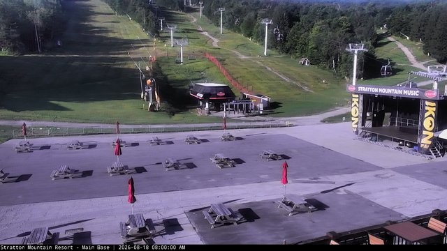 view from Stratton Main Base on 2026-08-17