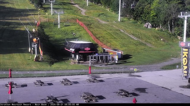 view from Stratton Main Base on 2026-08-21