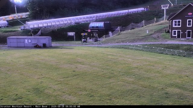 view from Stratton Main Base on 2026-08-28