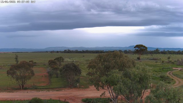 time-lapse frame, West webcam