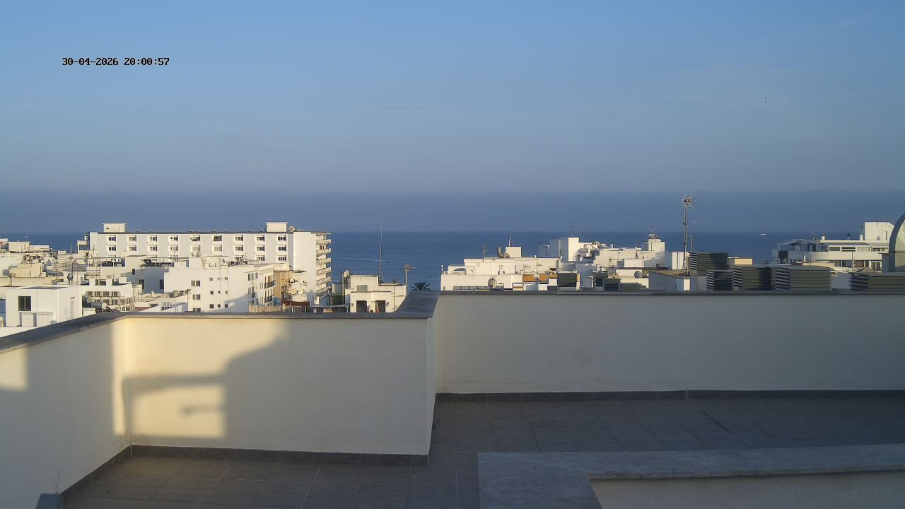 time-lapse frame, Santa Eulalia Wettercam webcam