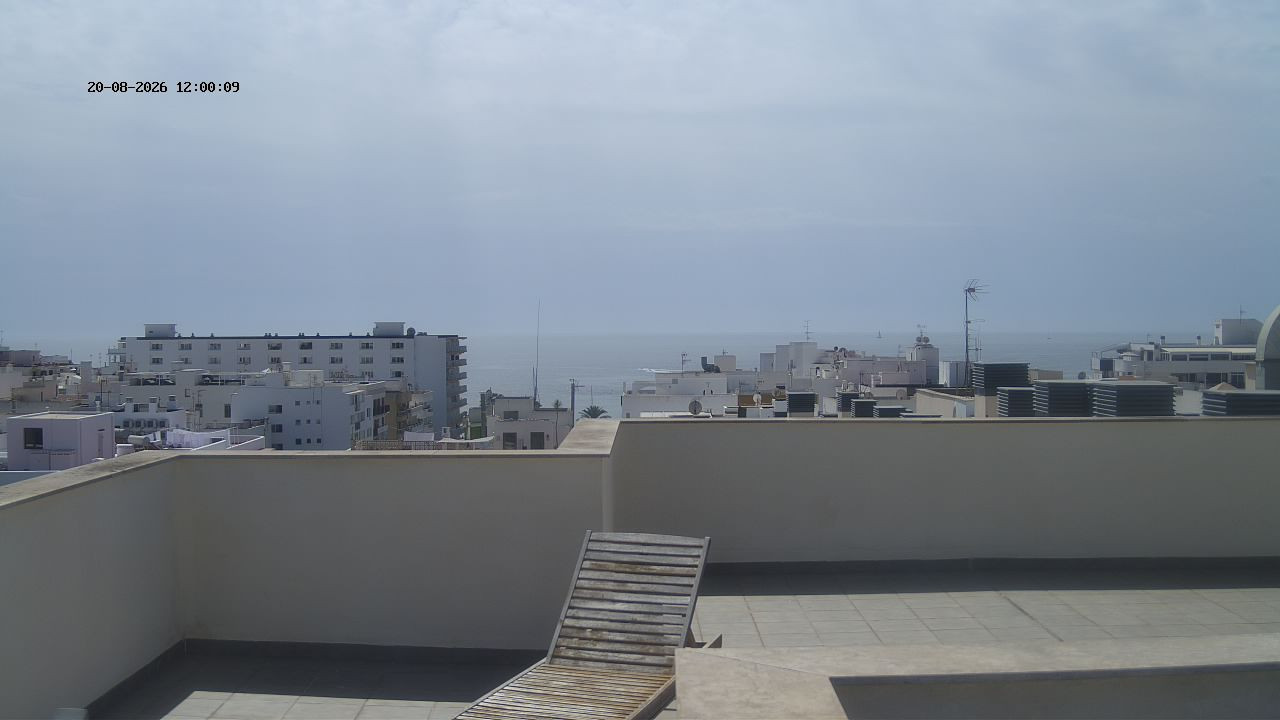 view from Santa Eulalia Wettercam on 2026-08-20