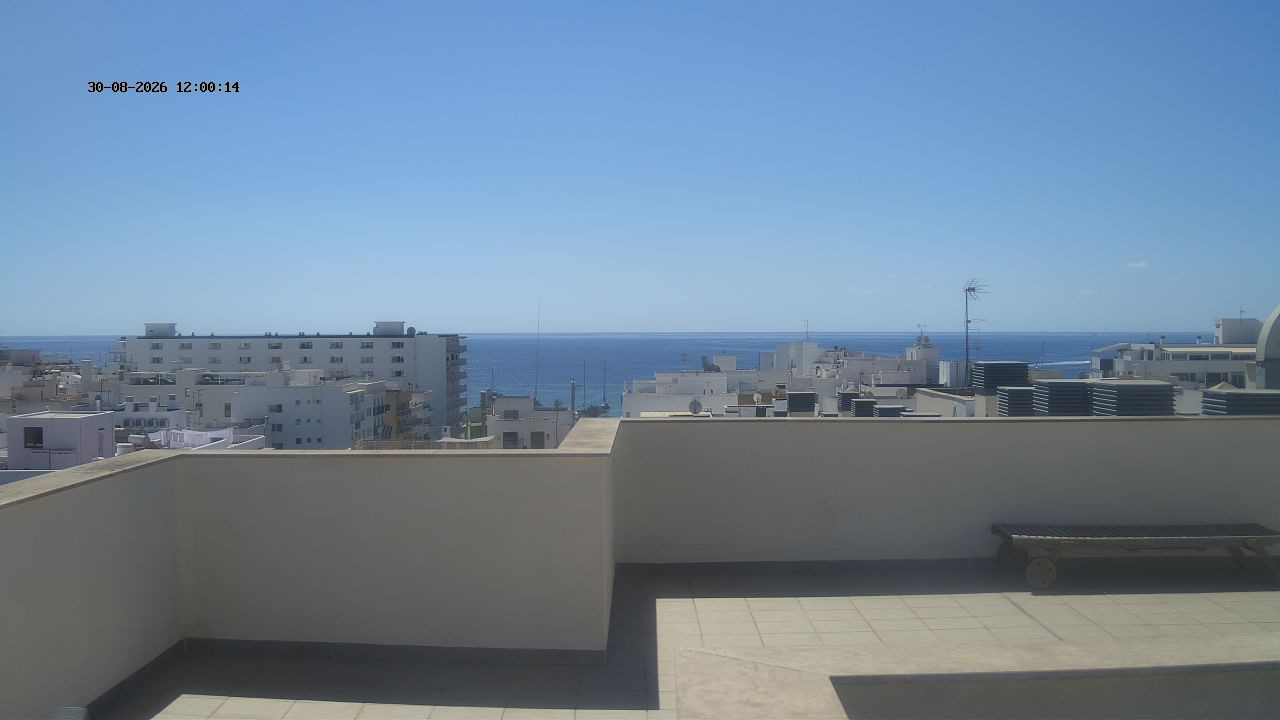 view from Santa Eulalia Wettercam on 2026-08-30