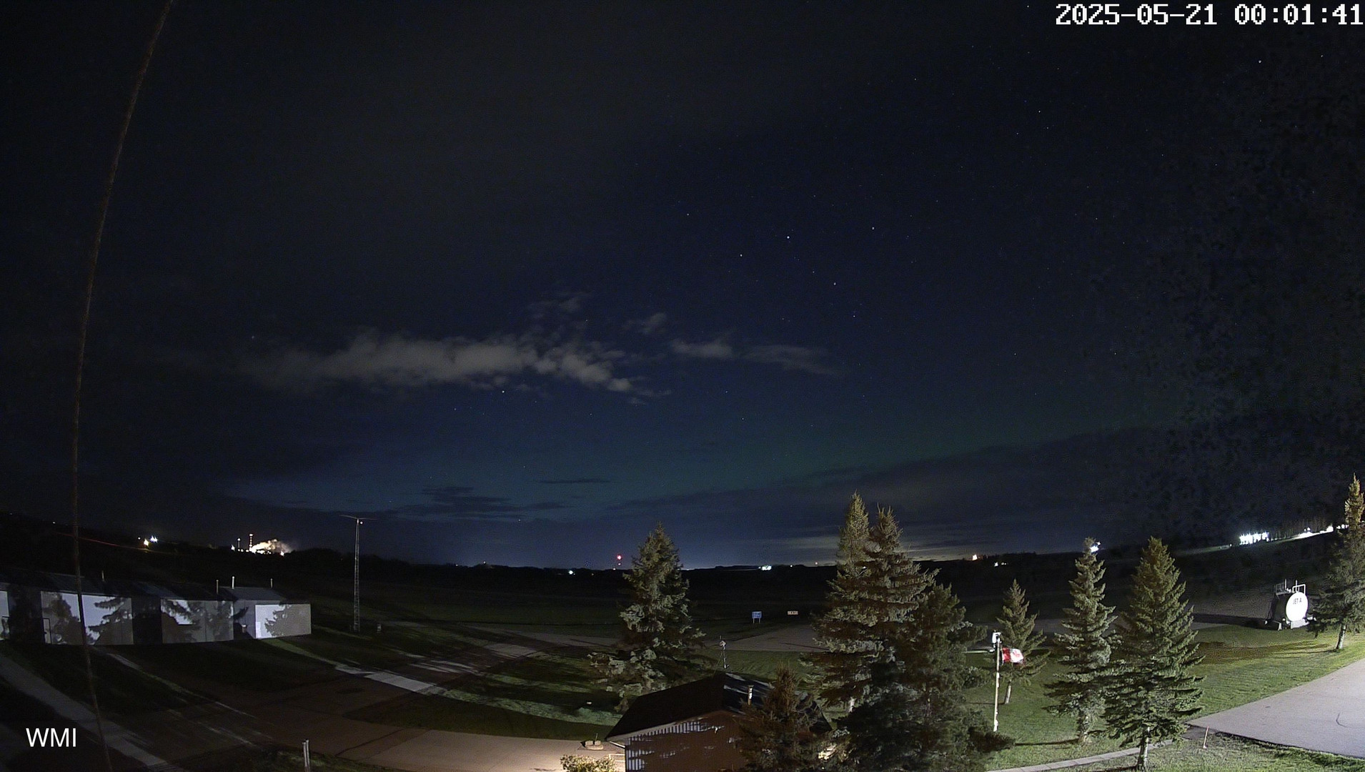 time-lapse frame, Olds Radar North webcam