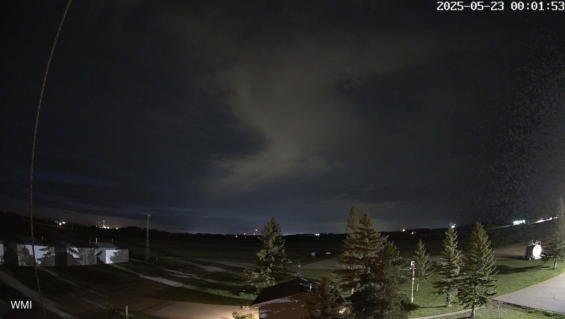 time-lapse frame, Olds Radar North webcam