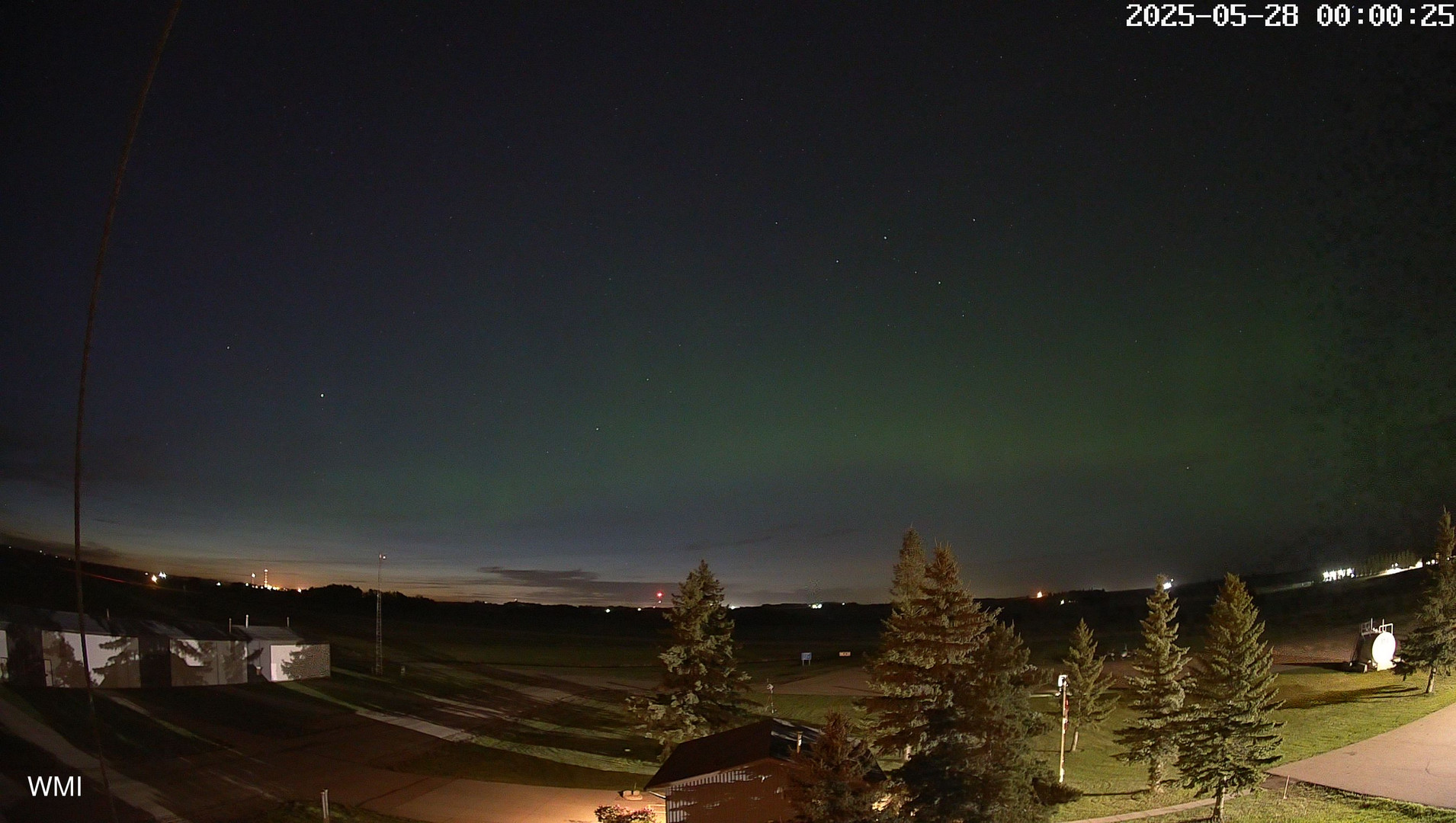time-lapse frame, Olds Radar North webcam