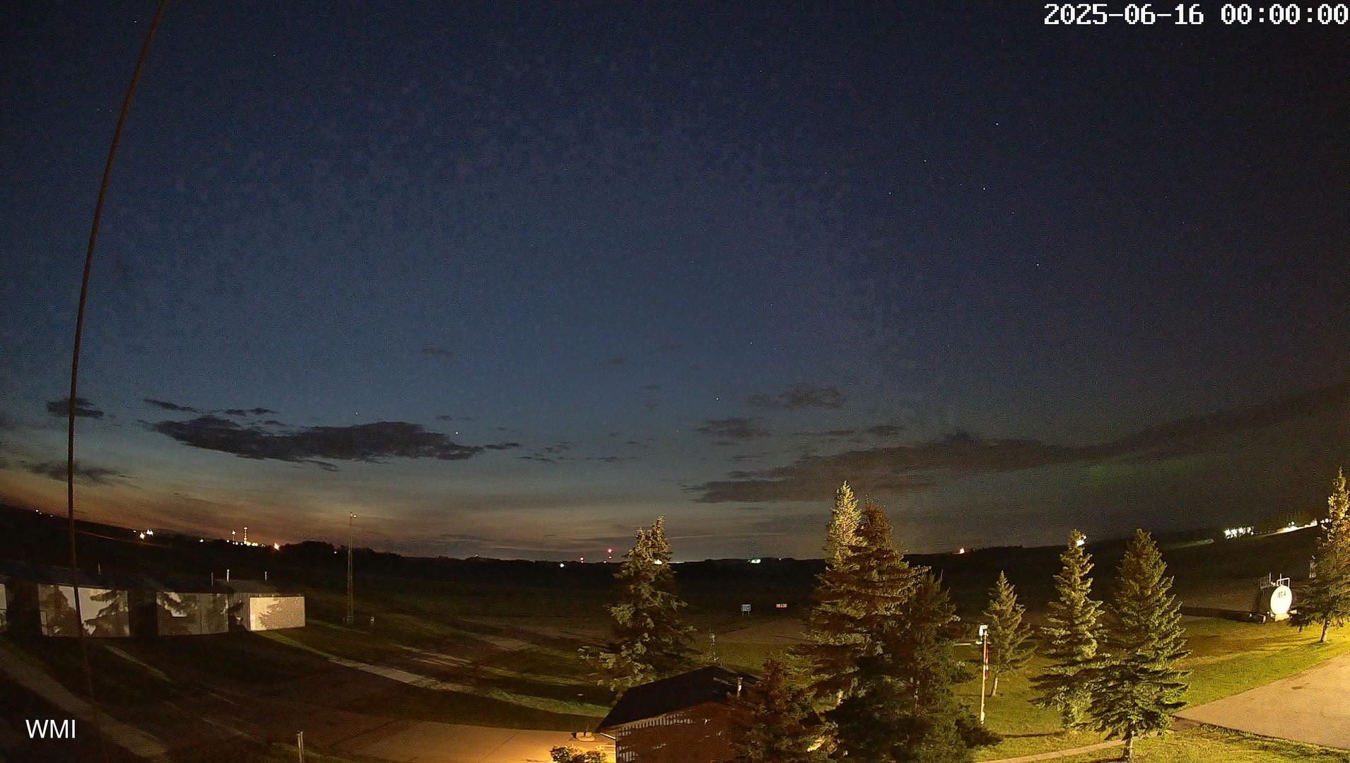 time-lapse frame, Olds Radar North webcam