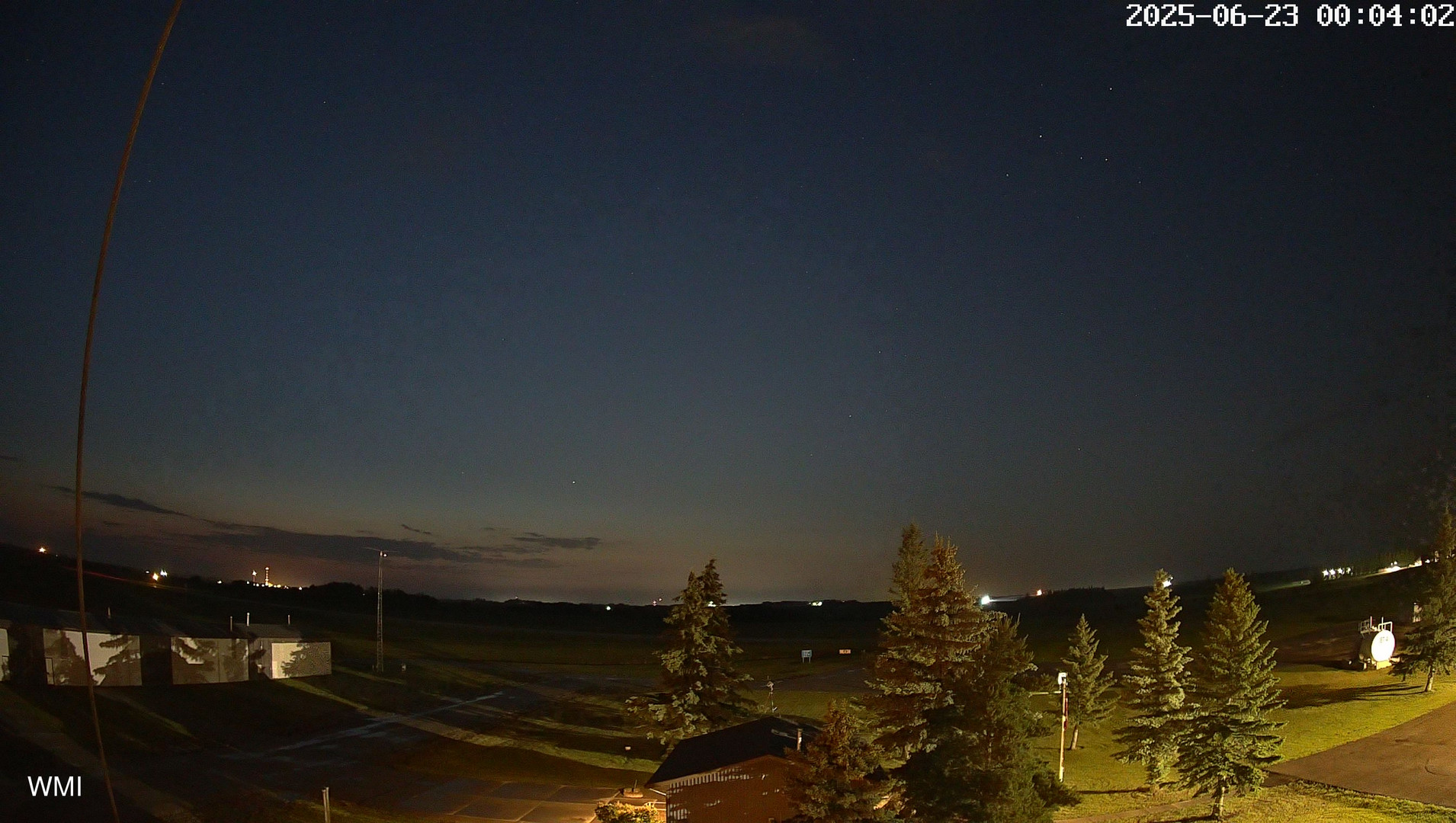 time-lapse frame, Olds Radar North webcam