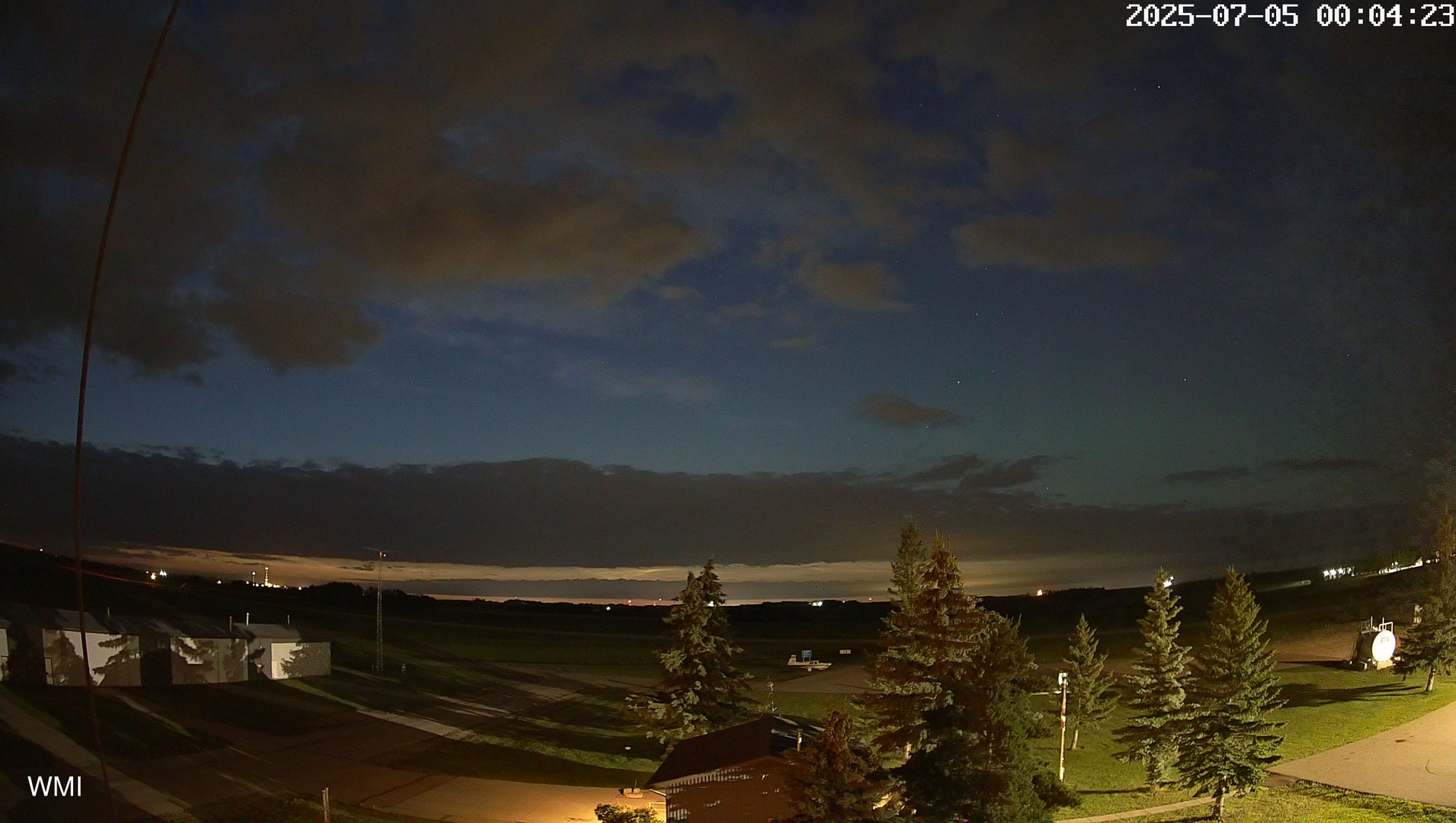 time-lapse frame, Olds Radar North webcam