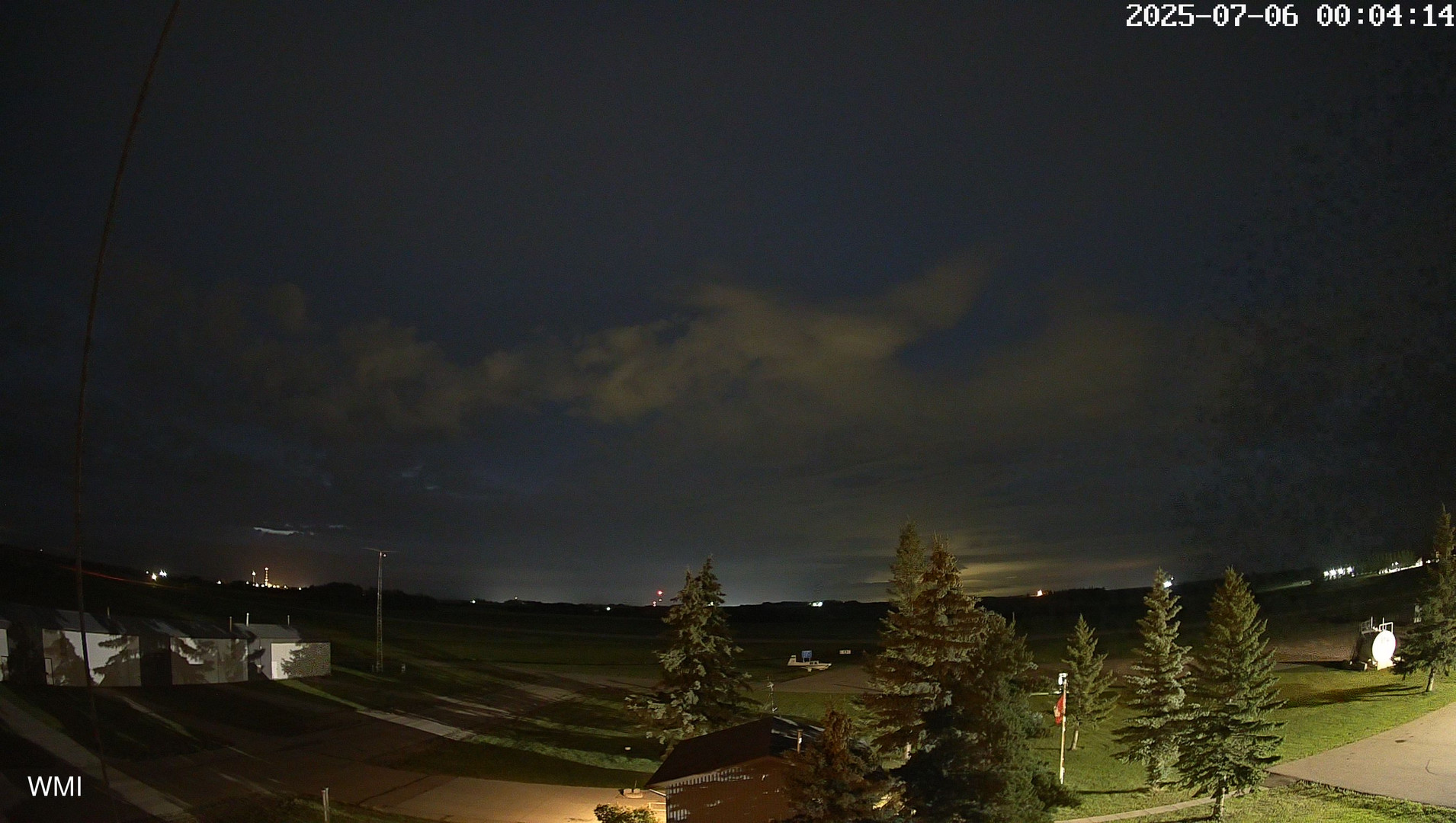 time-lapse frame, Olds Radar North webcam