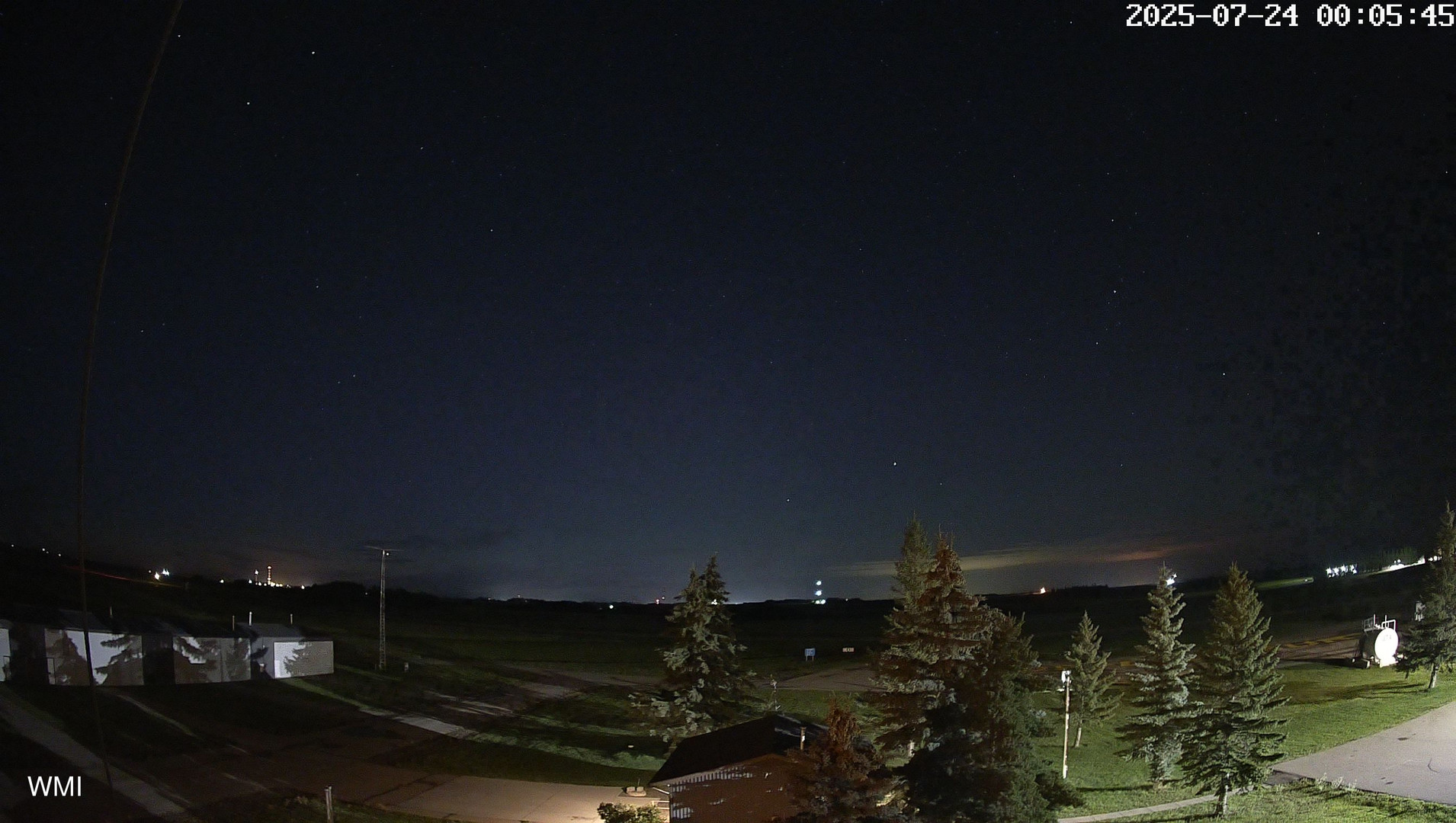 time-lapse frame, Olds Radar North webcam