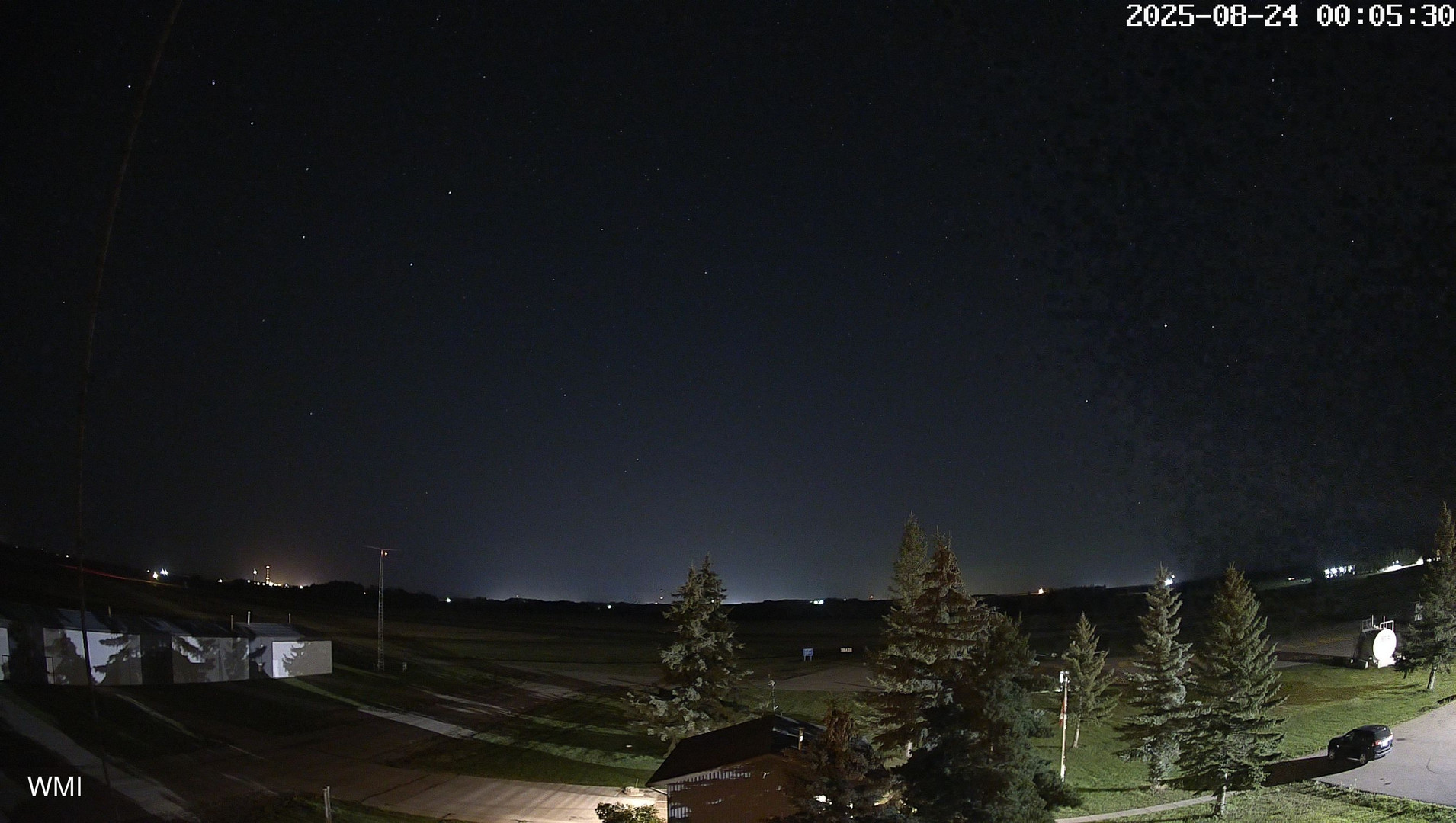 time-lapse frame, Olds Radar North webcam