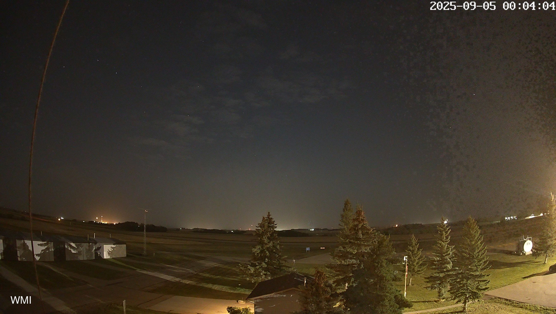 time-lapse frame, Olds Radar North webcam