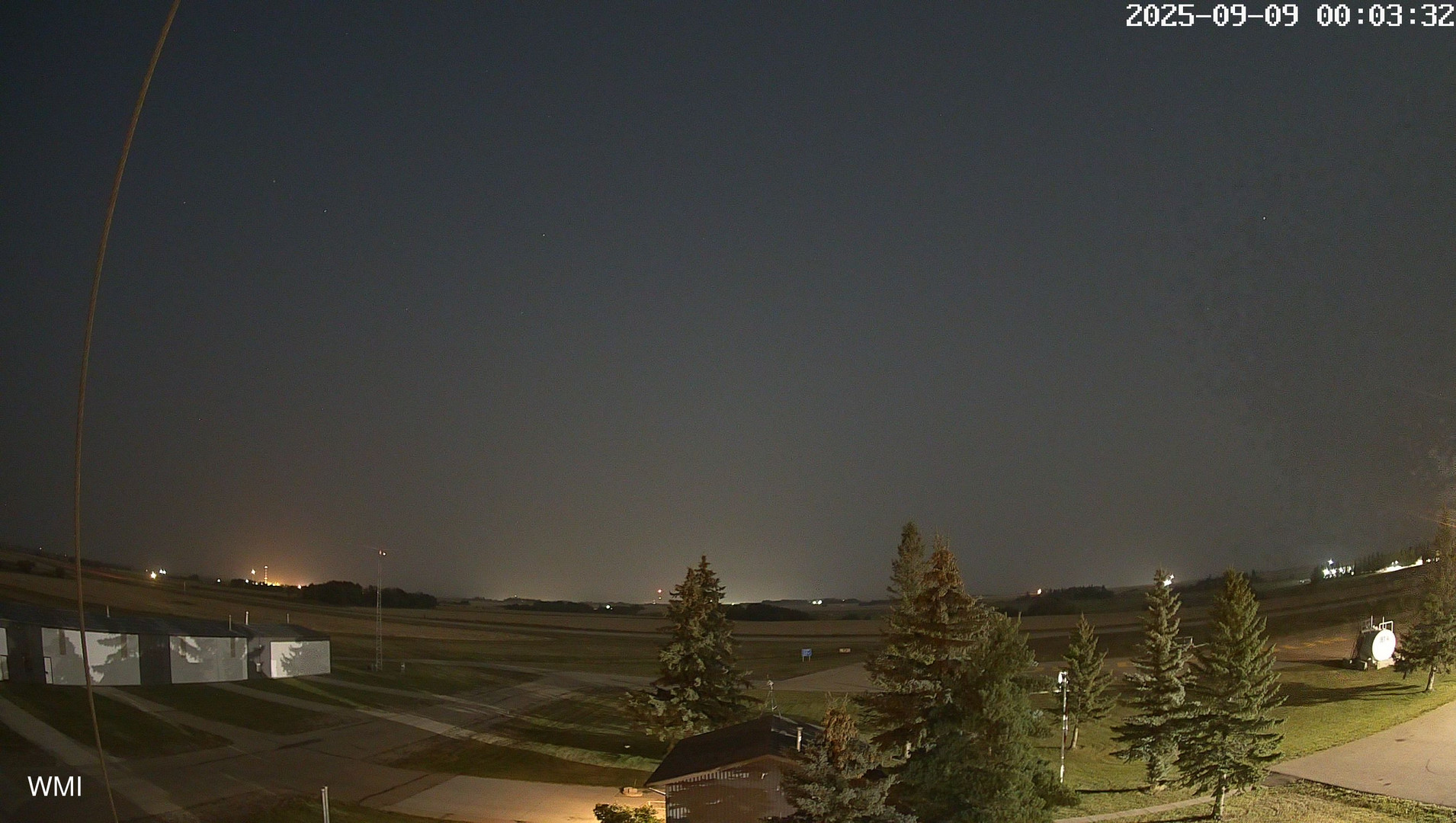 time-lapse frame, Olds Radar North webcam