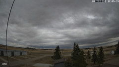 view from Olds Radar North on 2026-04-22