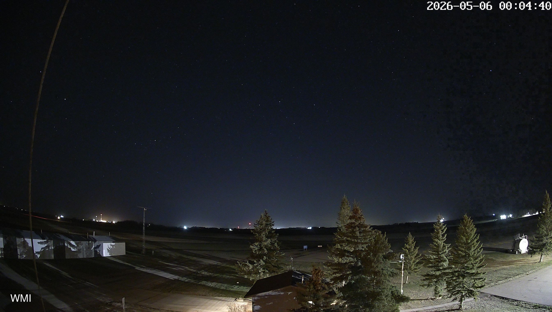 time-lapse frame, Olds Radar North webcam