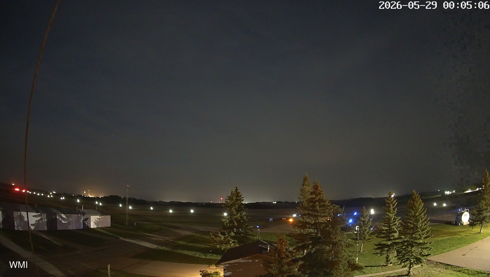 time-lapse frame, Olds Radar North webcam