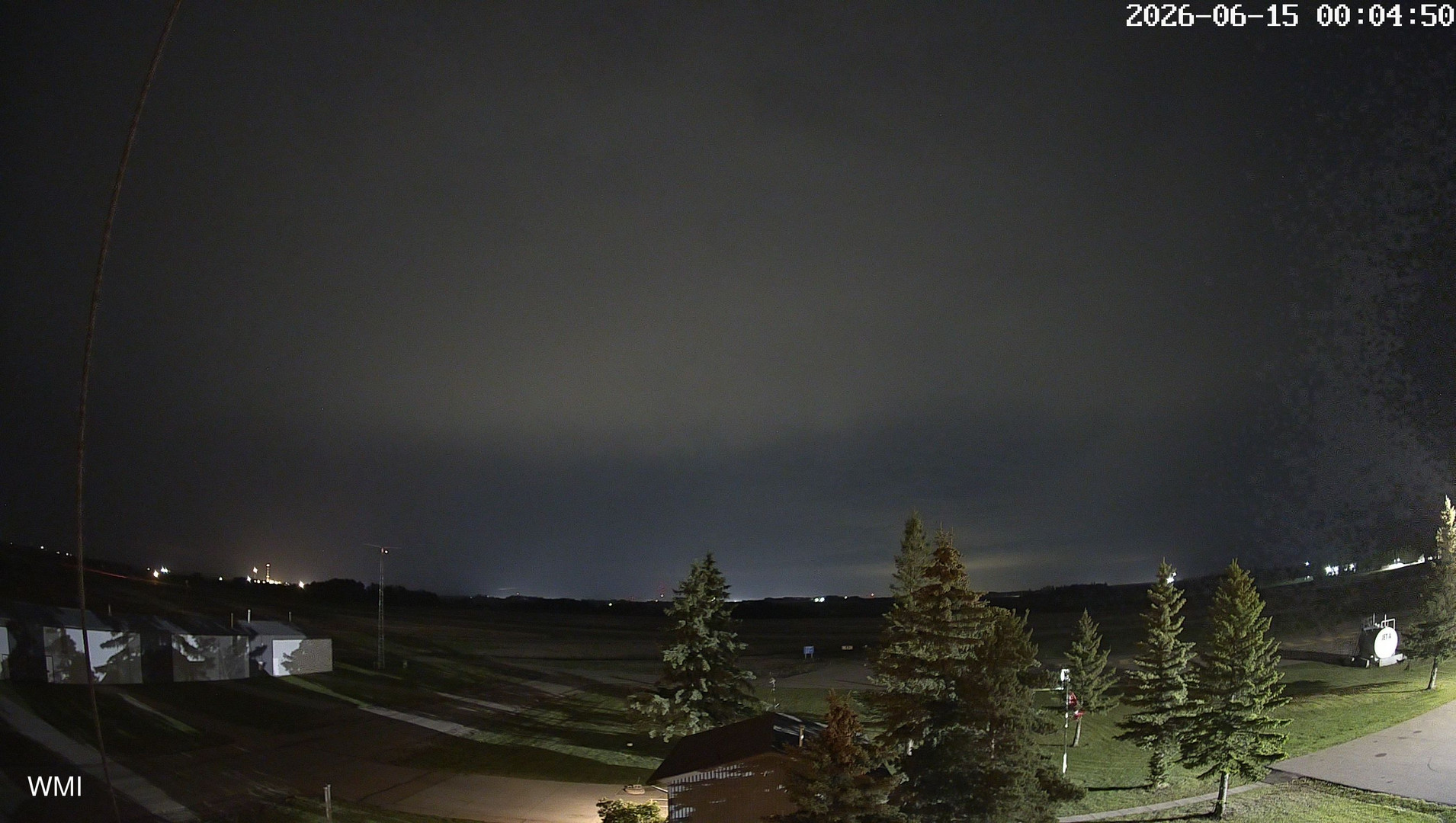 time-lapse frame, Olds Radar North webcam