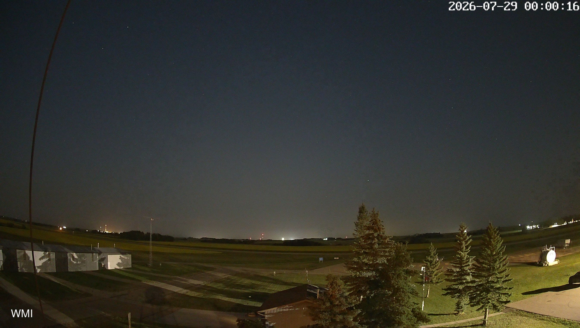 time-lapse frame, Olds Radar North webcam
