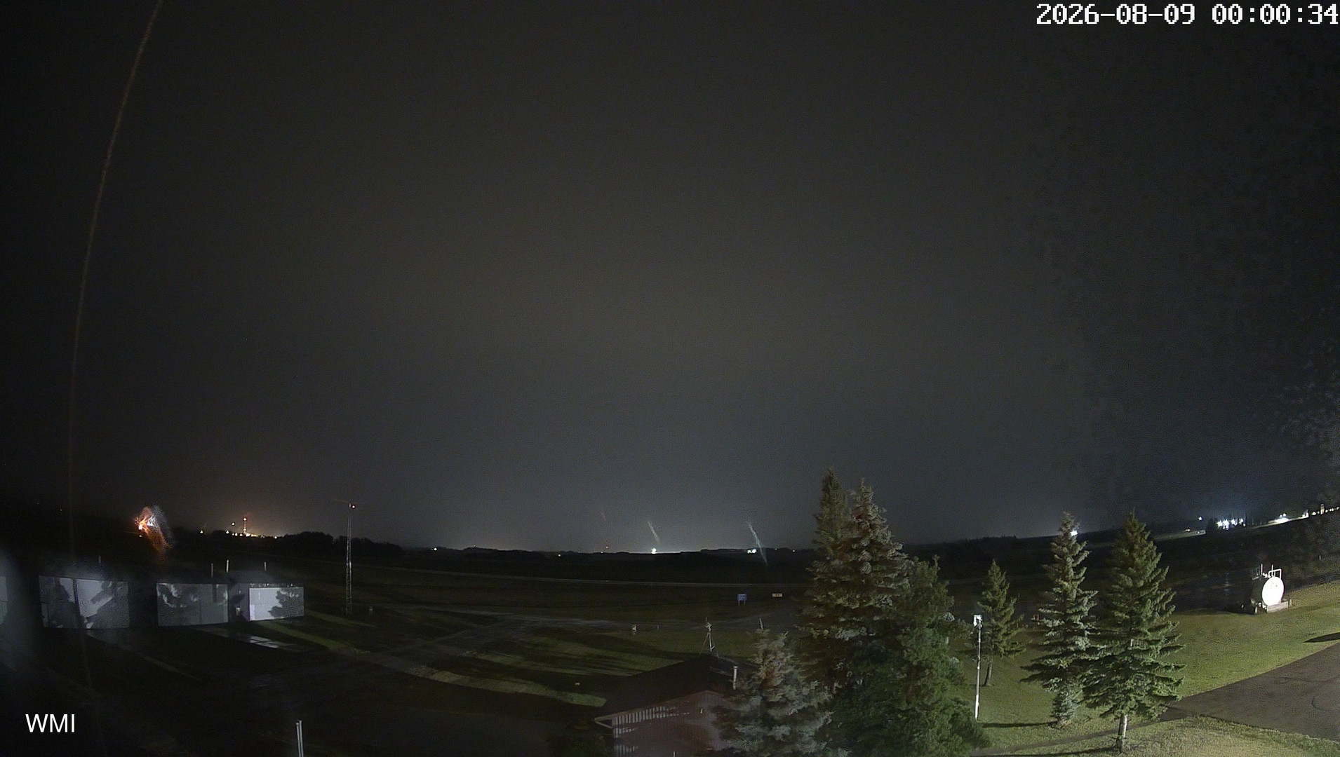 time-lapse frame, Olds Radar North webcam