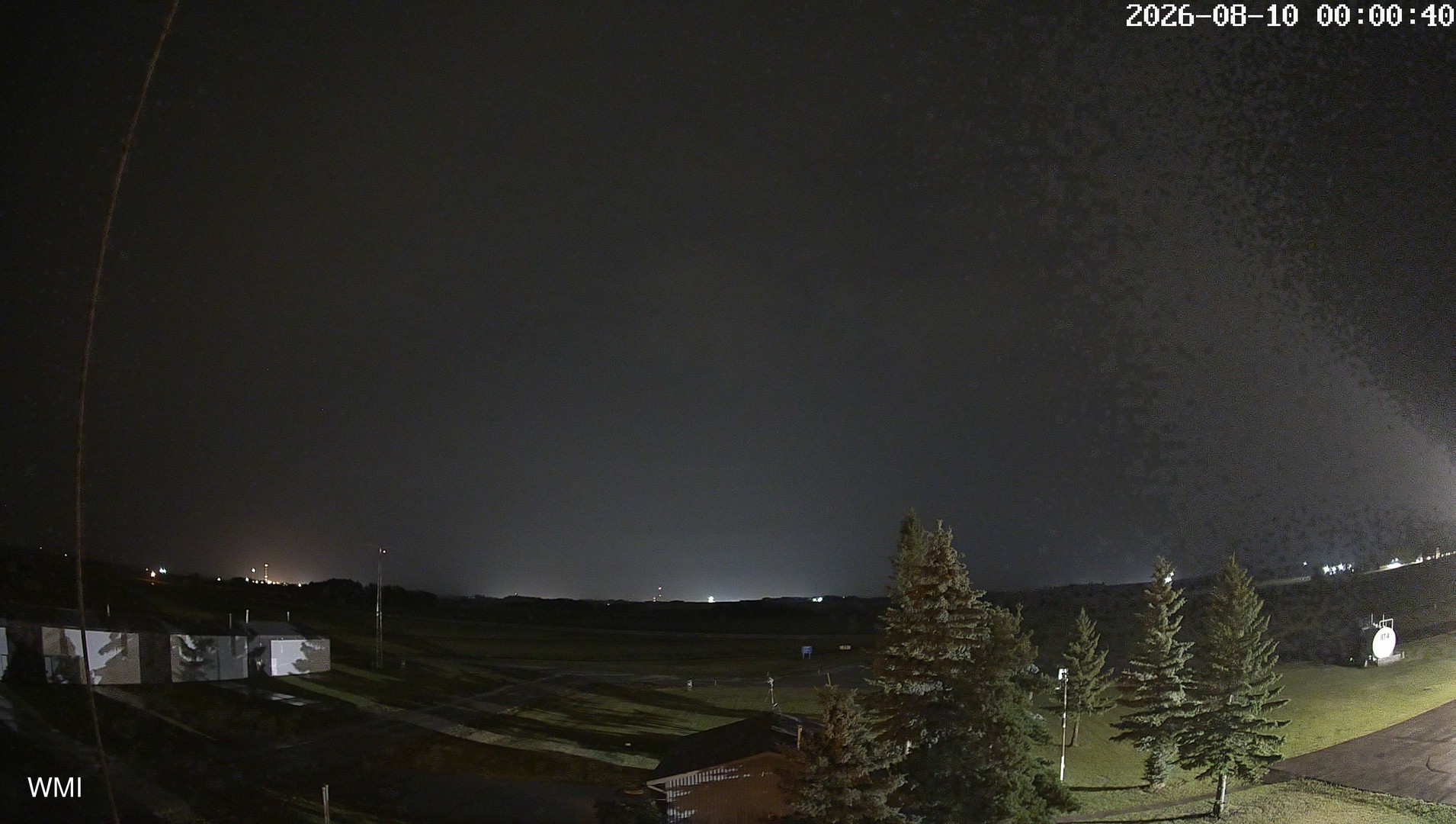time-lapse frame, Olds Radar North webcam
