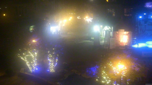 time-lapse frame, Tremblant St. Bernard webcam