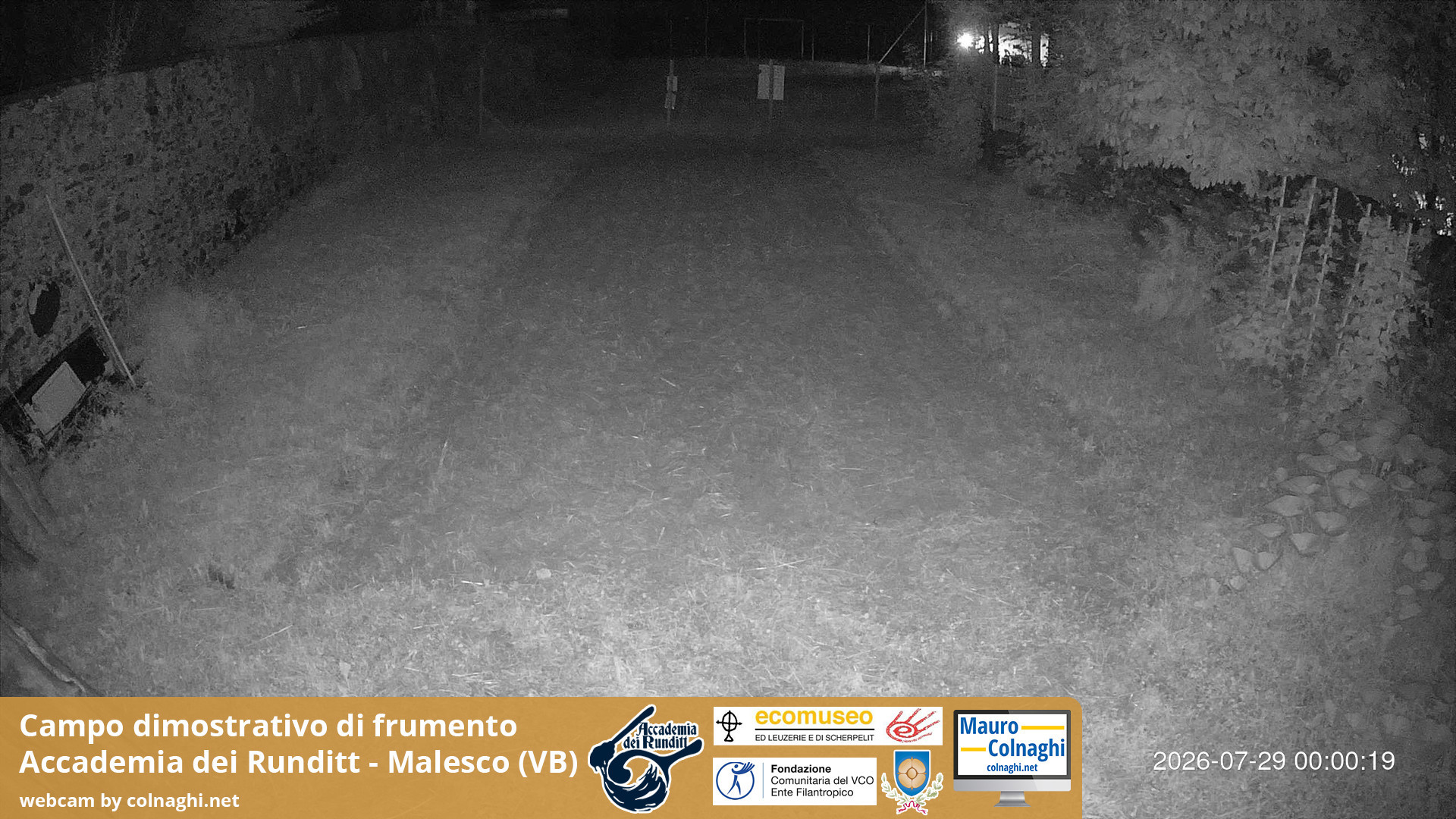 time-lapse frame, Grano webcam