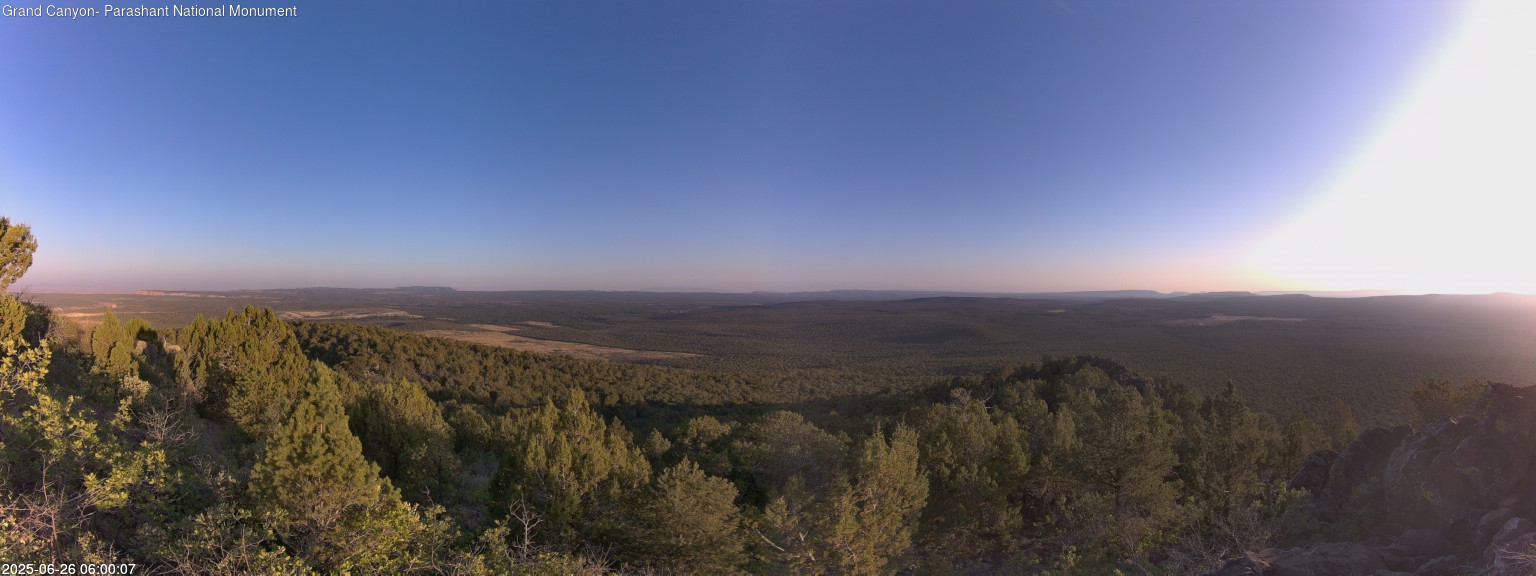 time-lapse frame, Mt Dellenbaugh - North Vista webcam