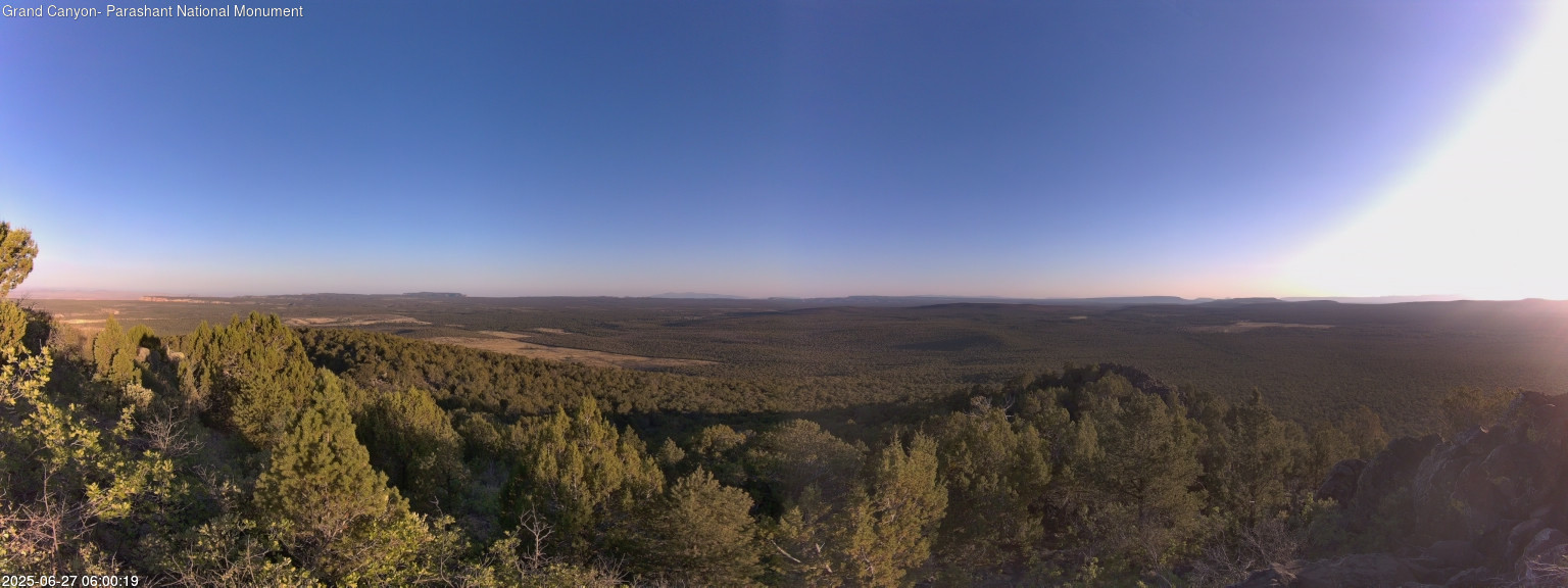time-lapse frame, Mt Dellenbaugh - North Vista webcam
